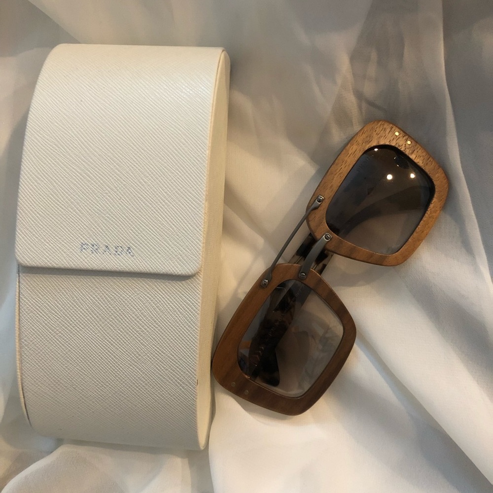 Prada sunglasses wood Malabar style